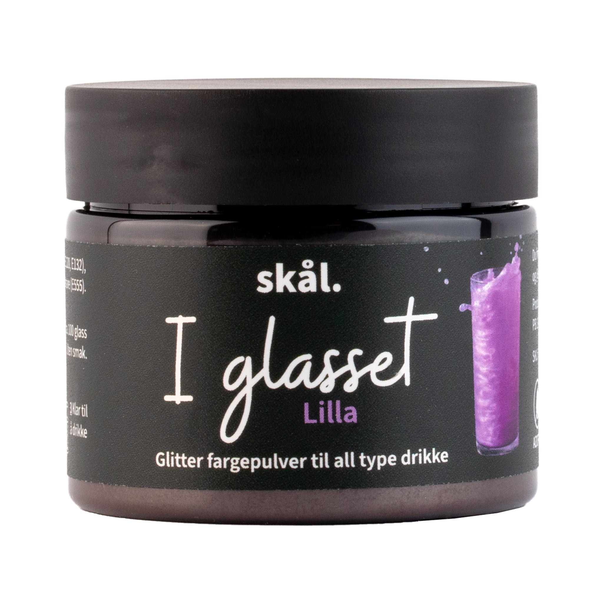 Glitterfarge i glasset 7