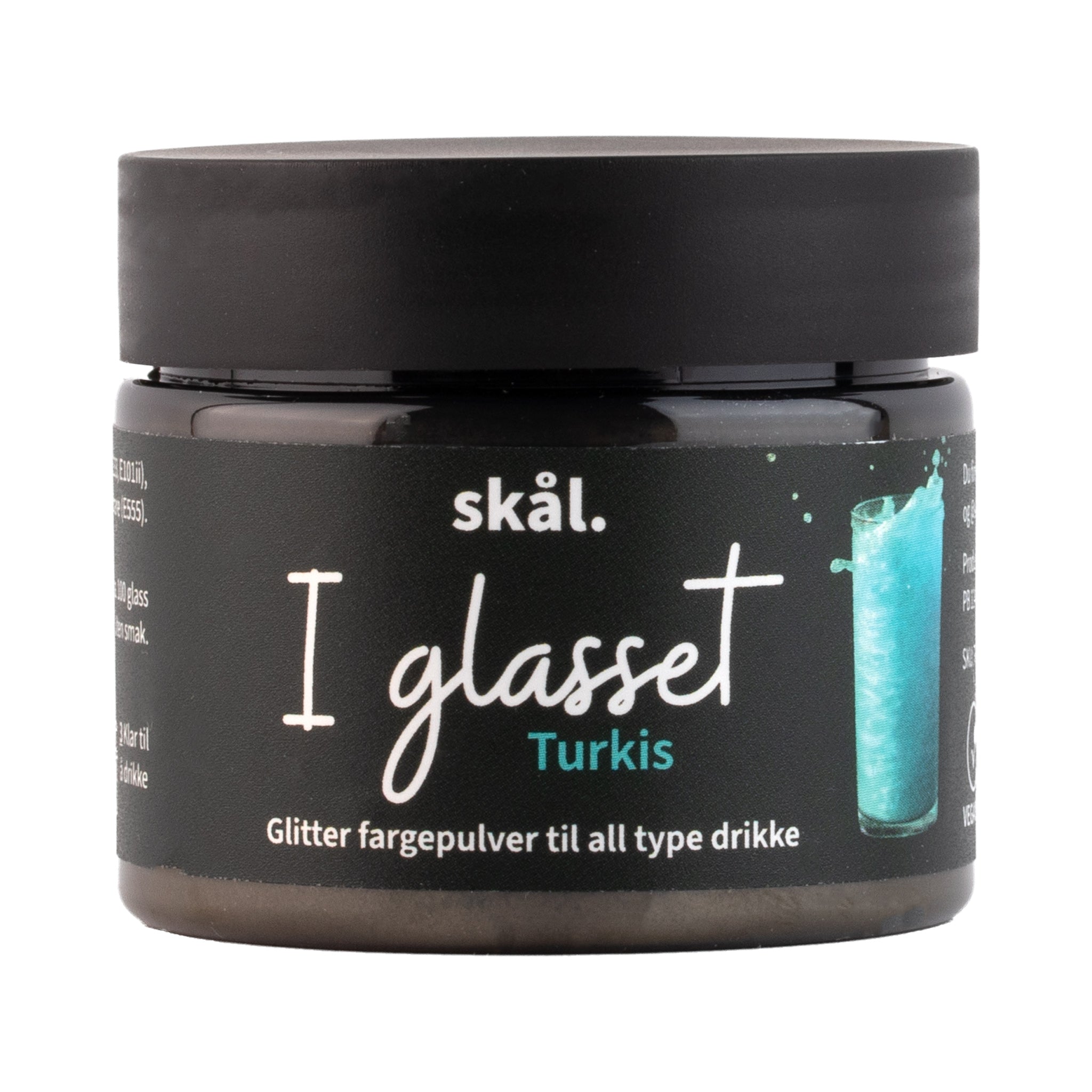 Glitterfarge i glasset 6