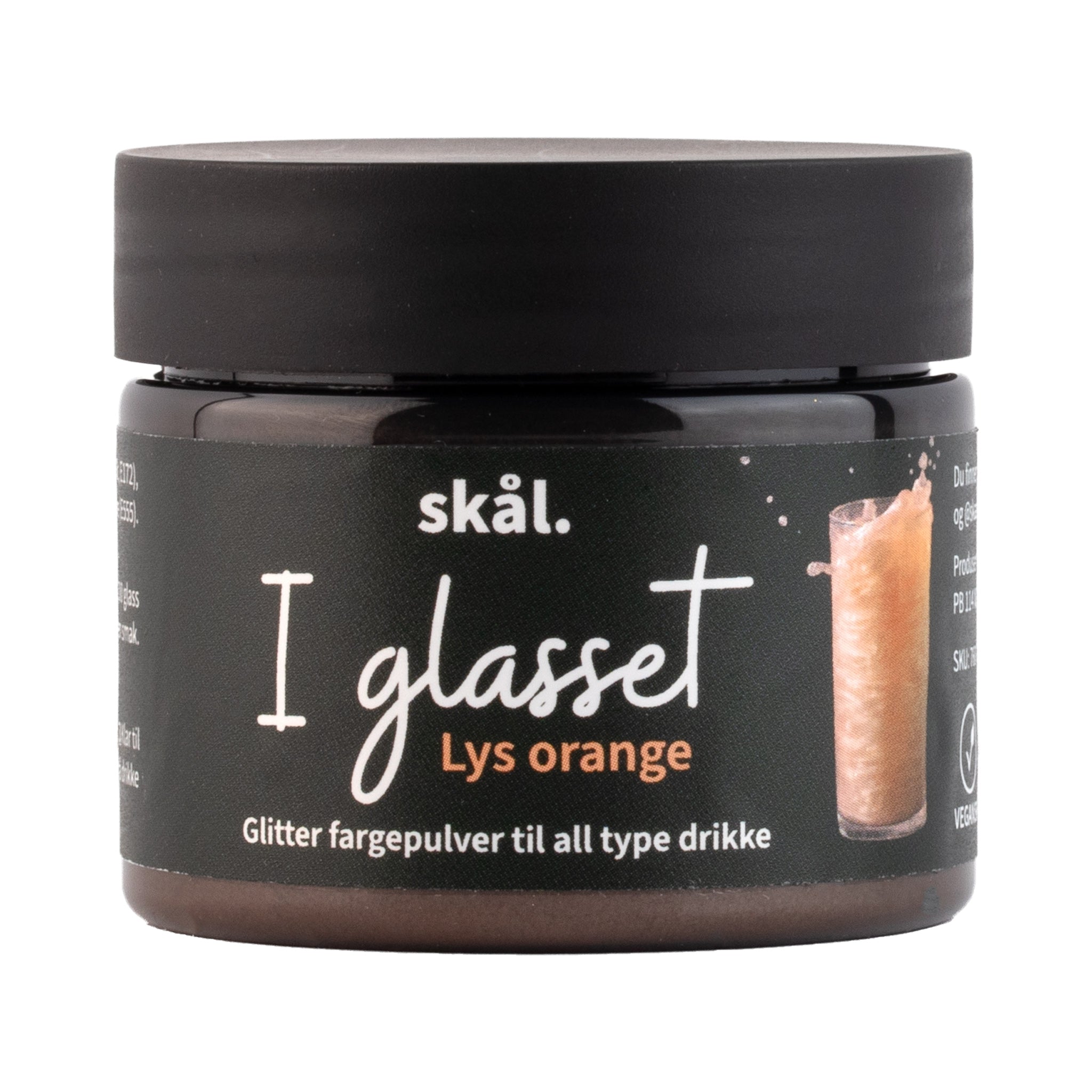 Glitterfarge i glasset 5