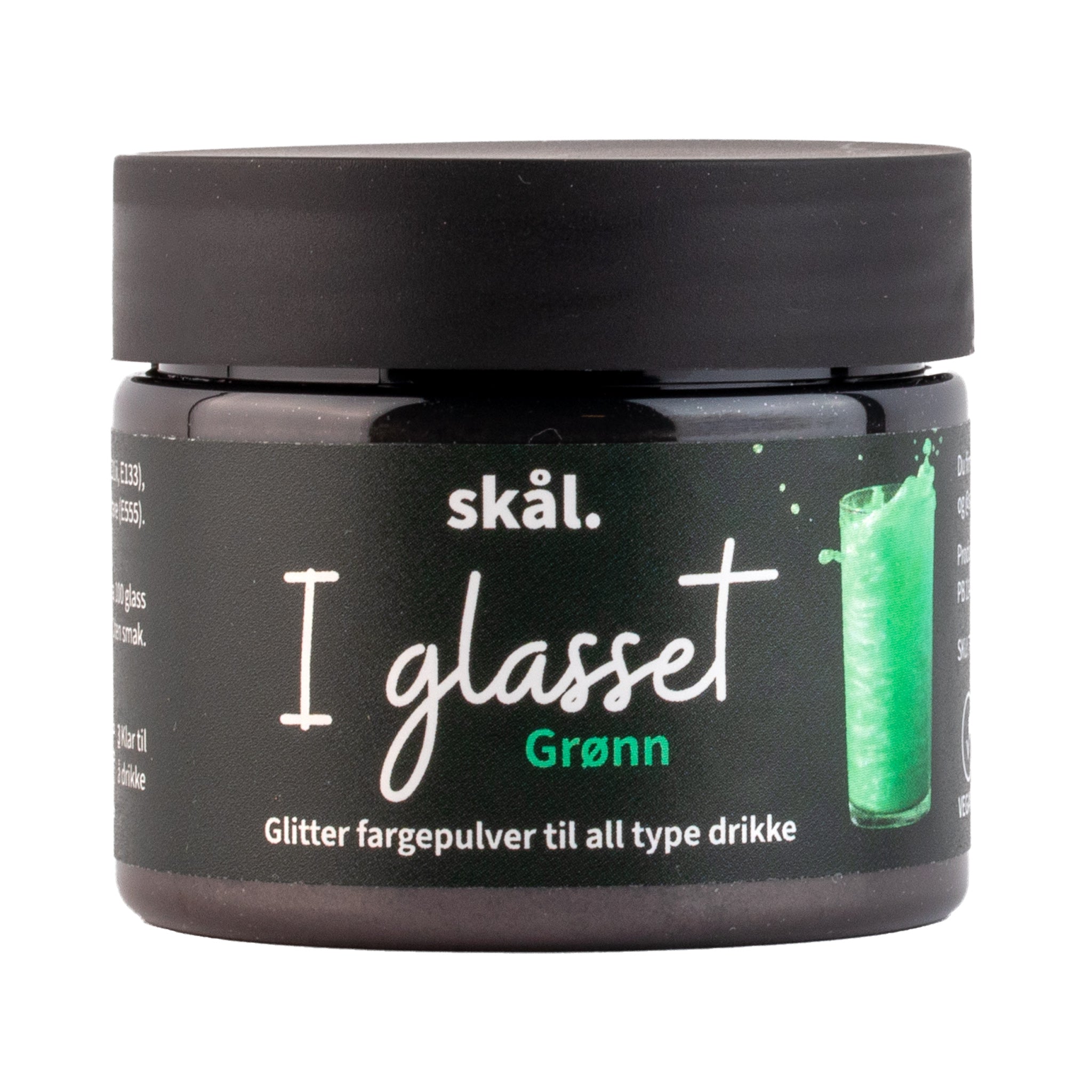 Glitterfarge i glasset 4