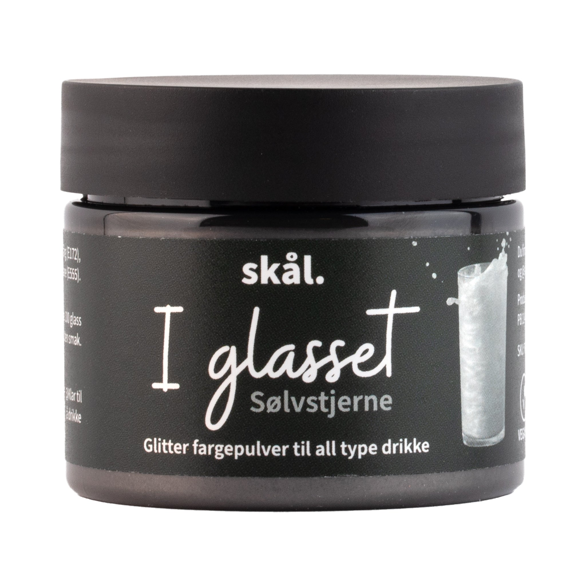 Glitterfarge i glasset 3