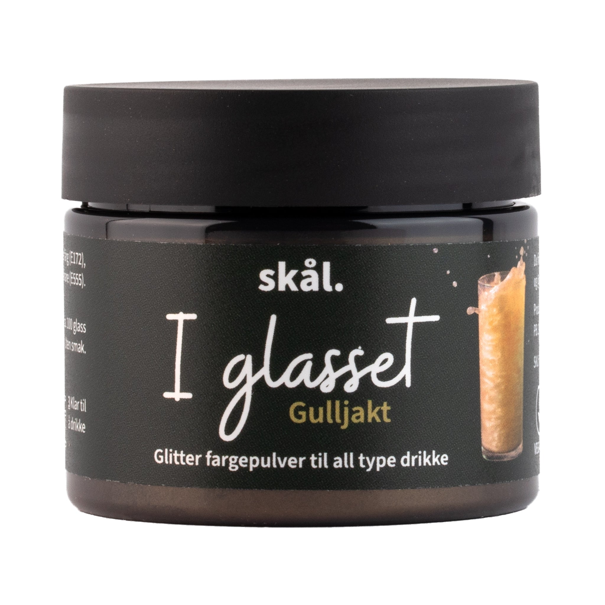 Glitterfarge i glasset 2