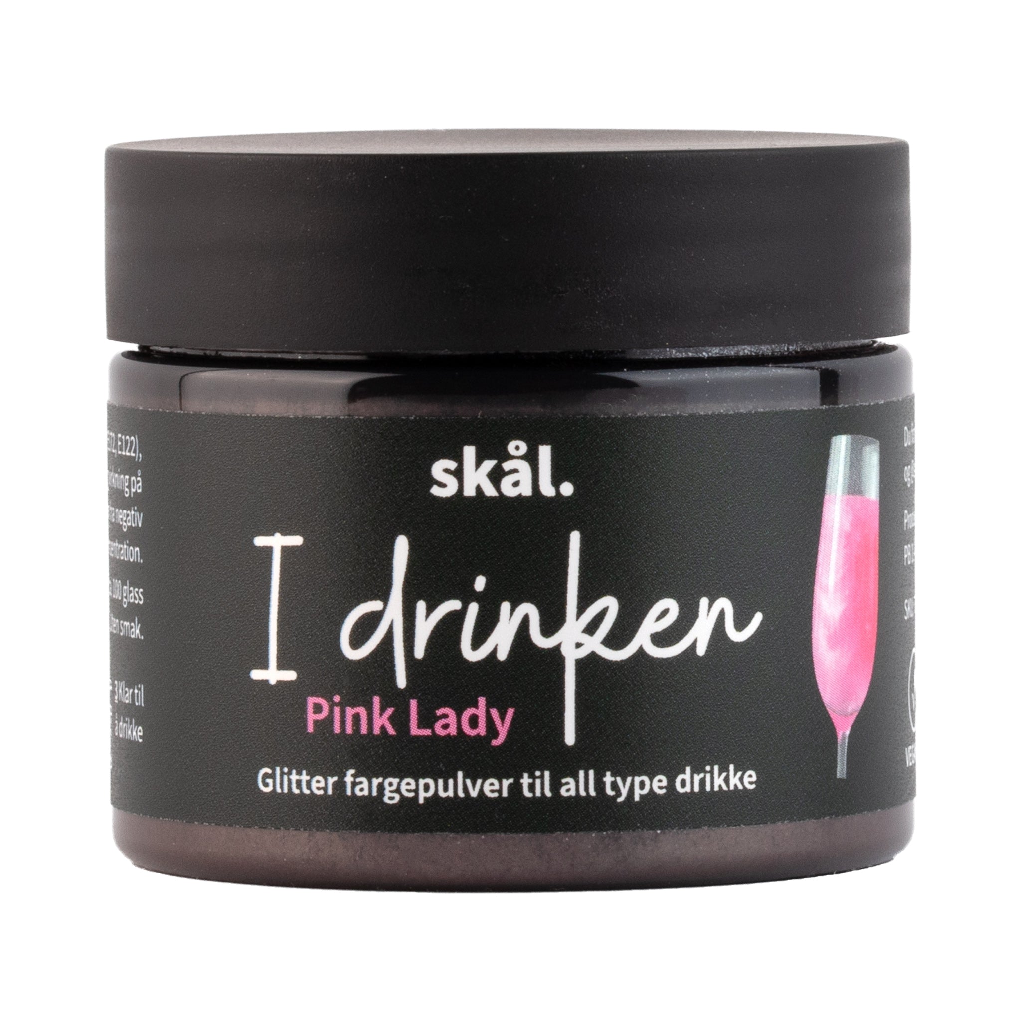 Glitterfarge i drinken 9