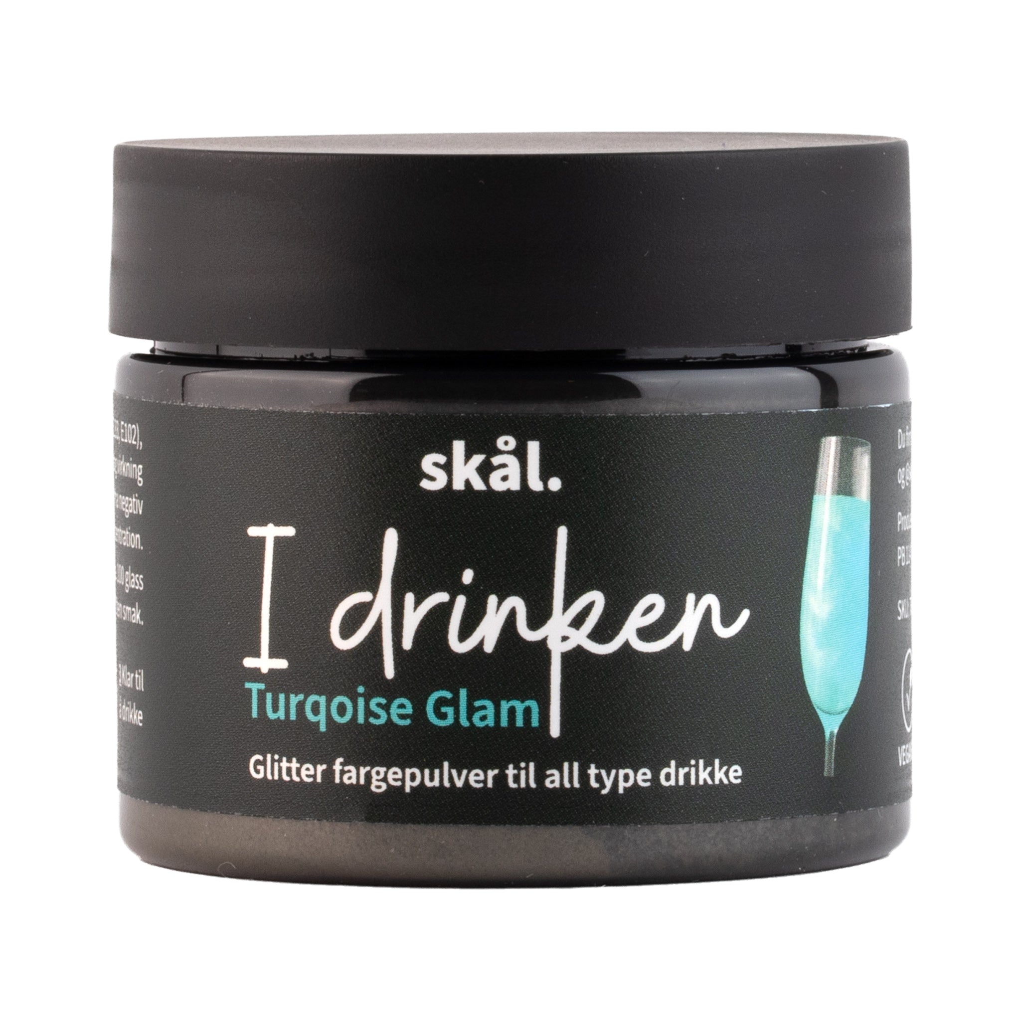 Glitterfarge i drinken 7
