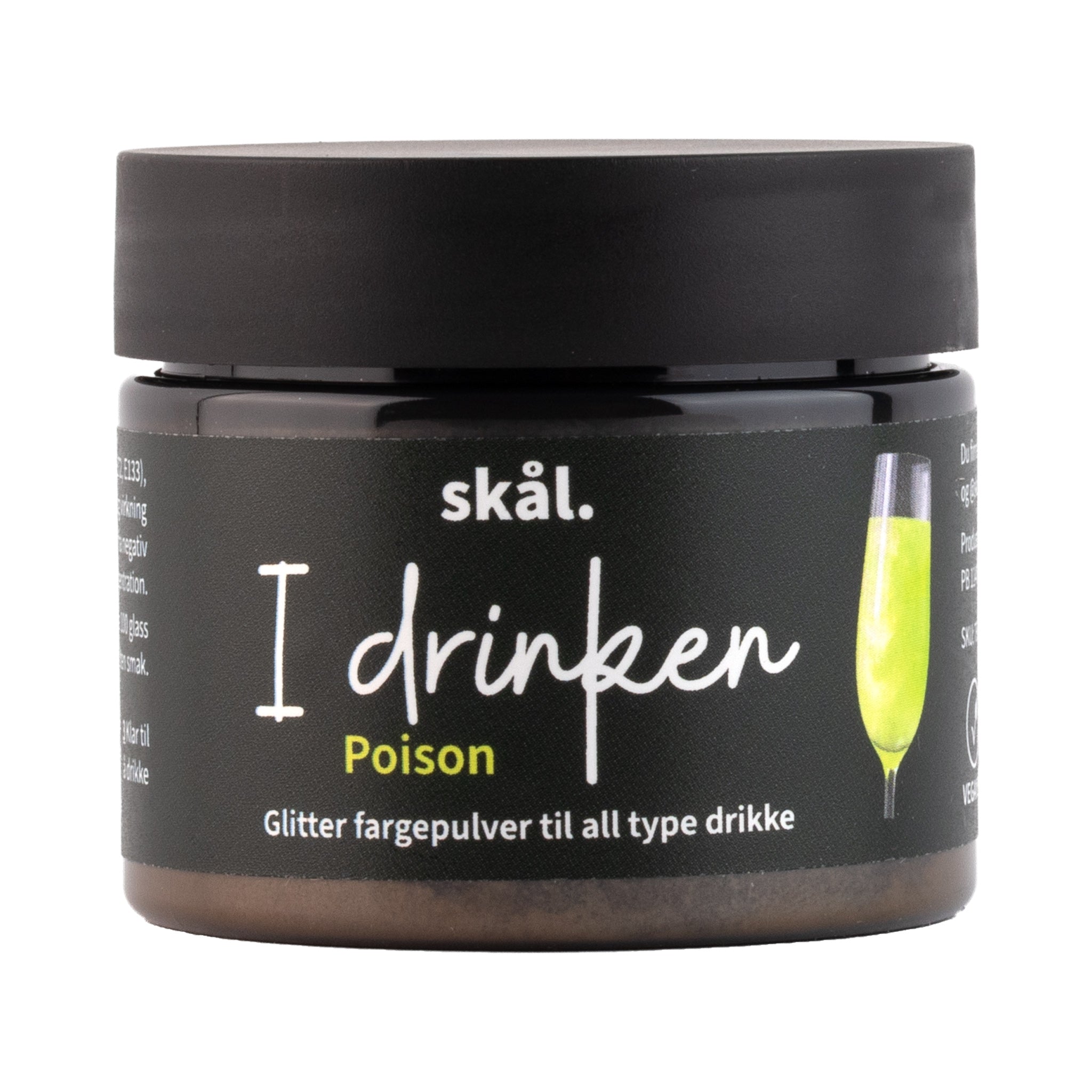 Glitterfarge i drinken 5