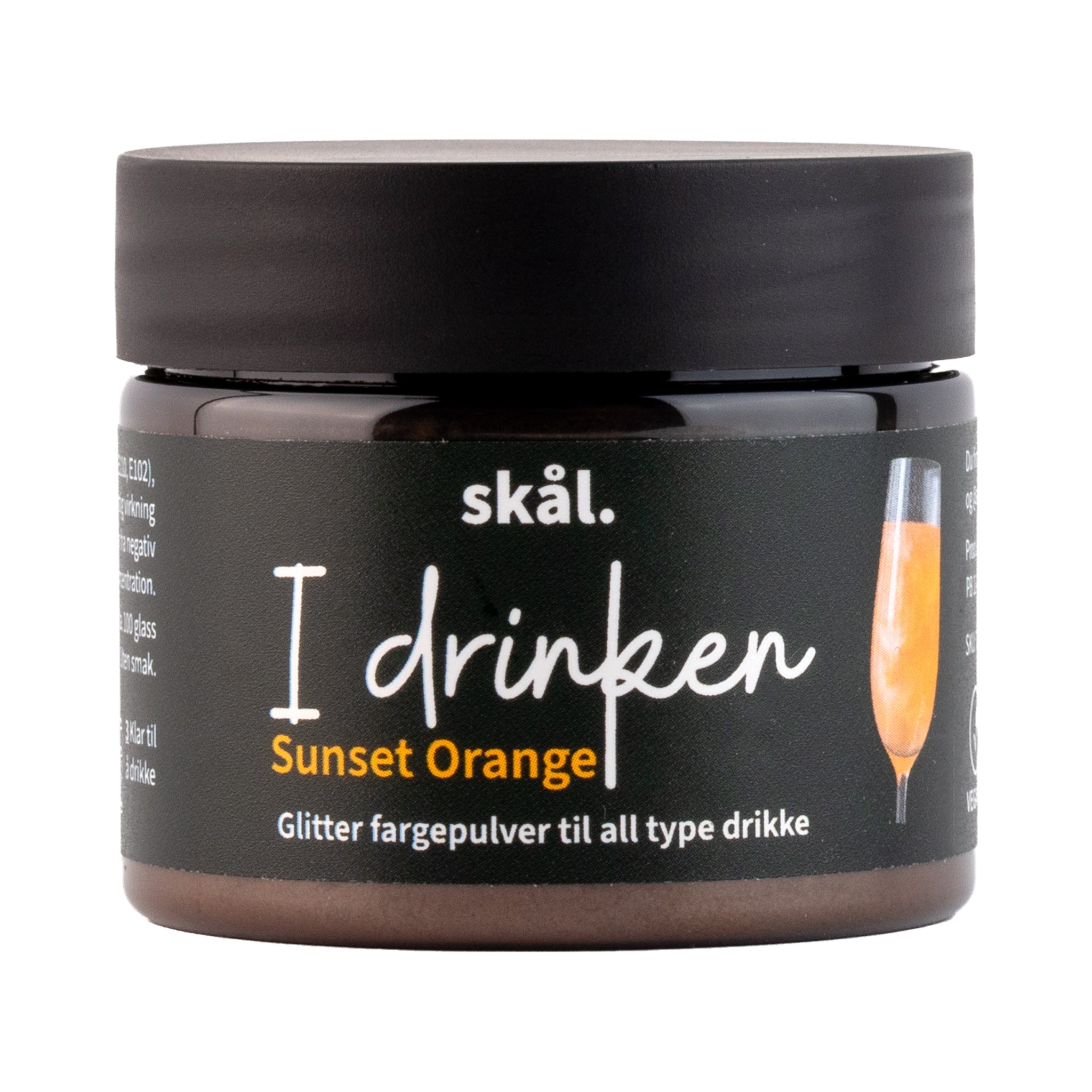 Glitterfarge i drinken 6