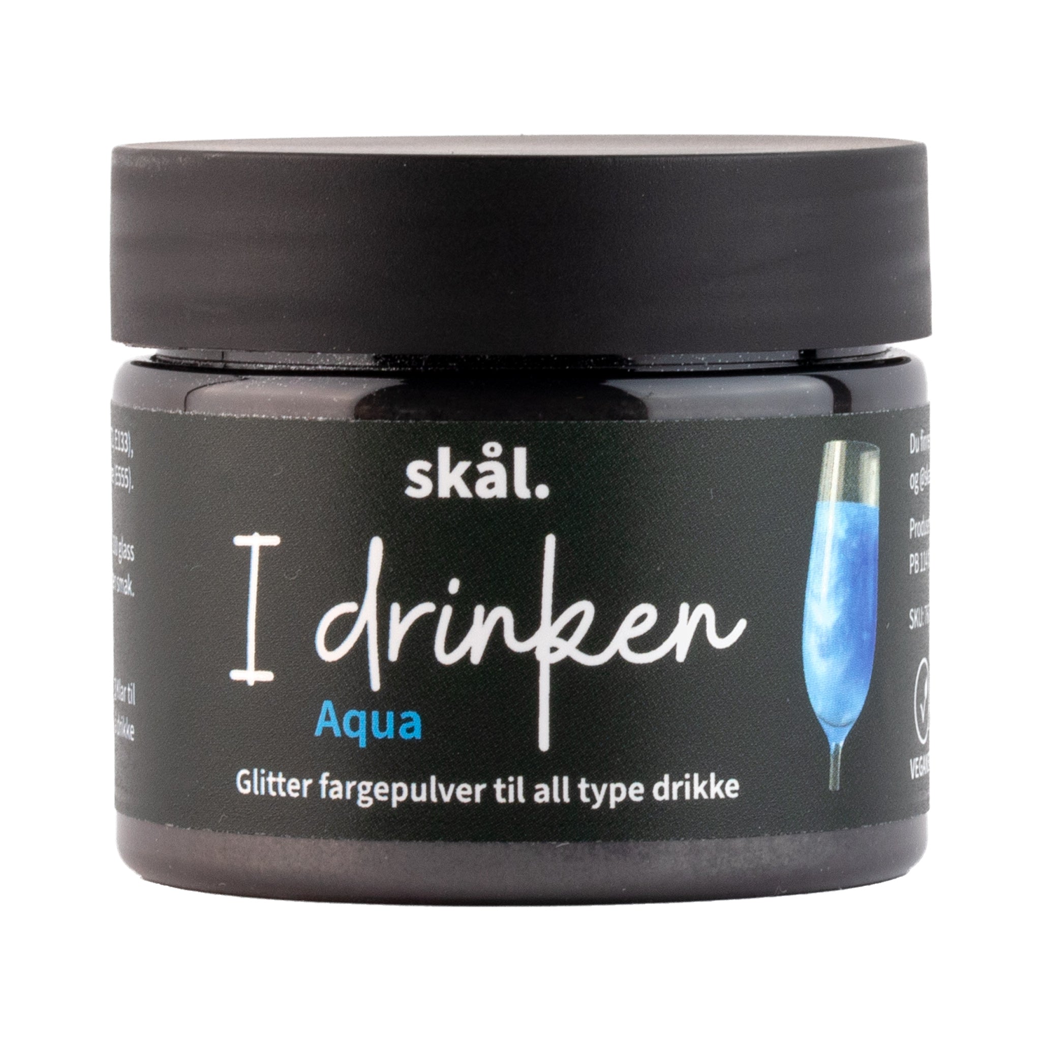 Glitterfarge i drinken 3