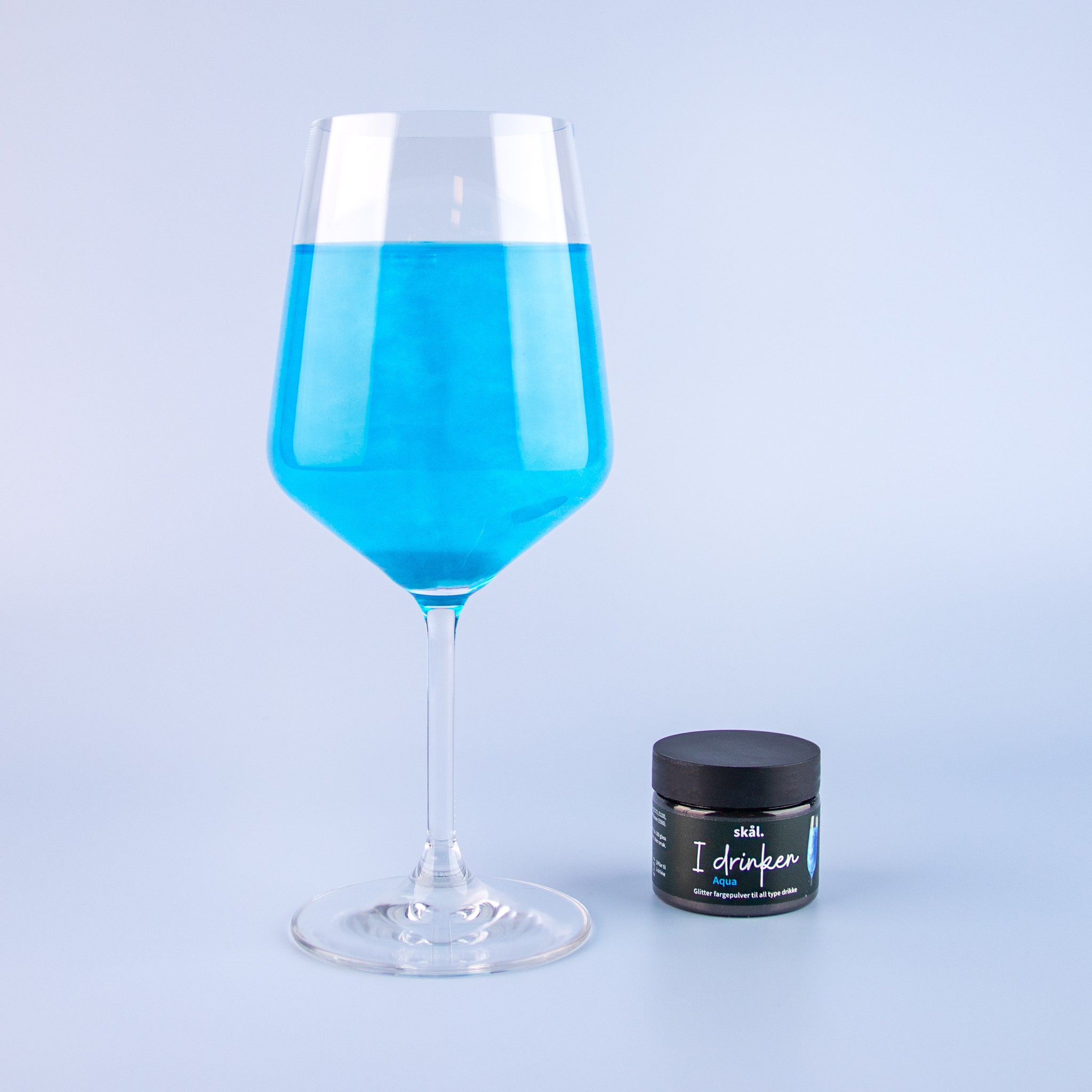 Glitterfarge I Drinken Aqua 2