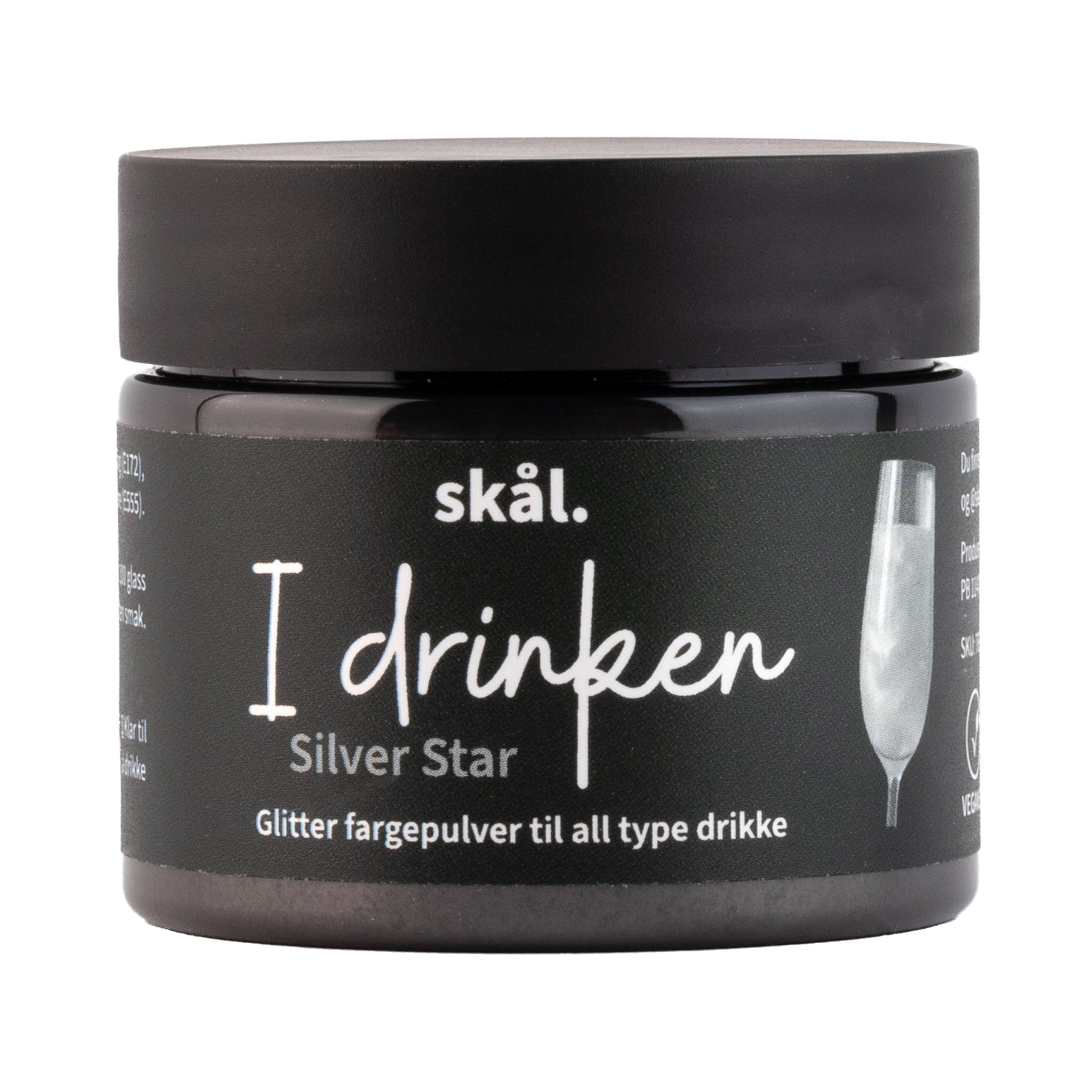 Glitterfarge i drinken 2