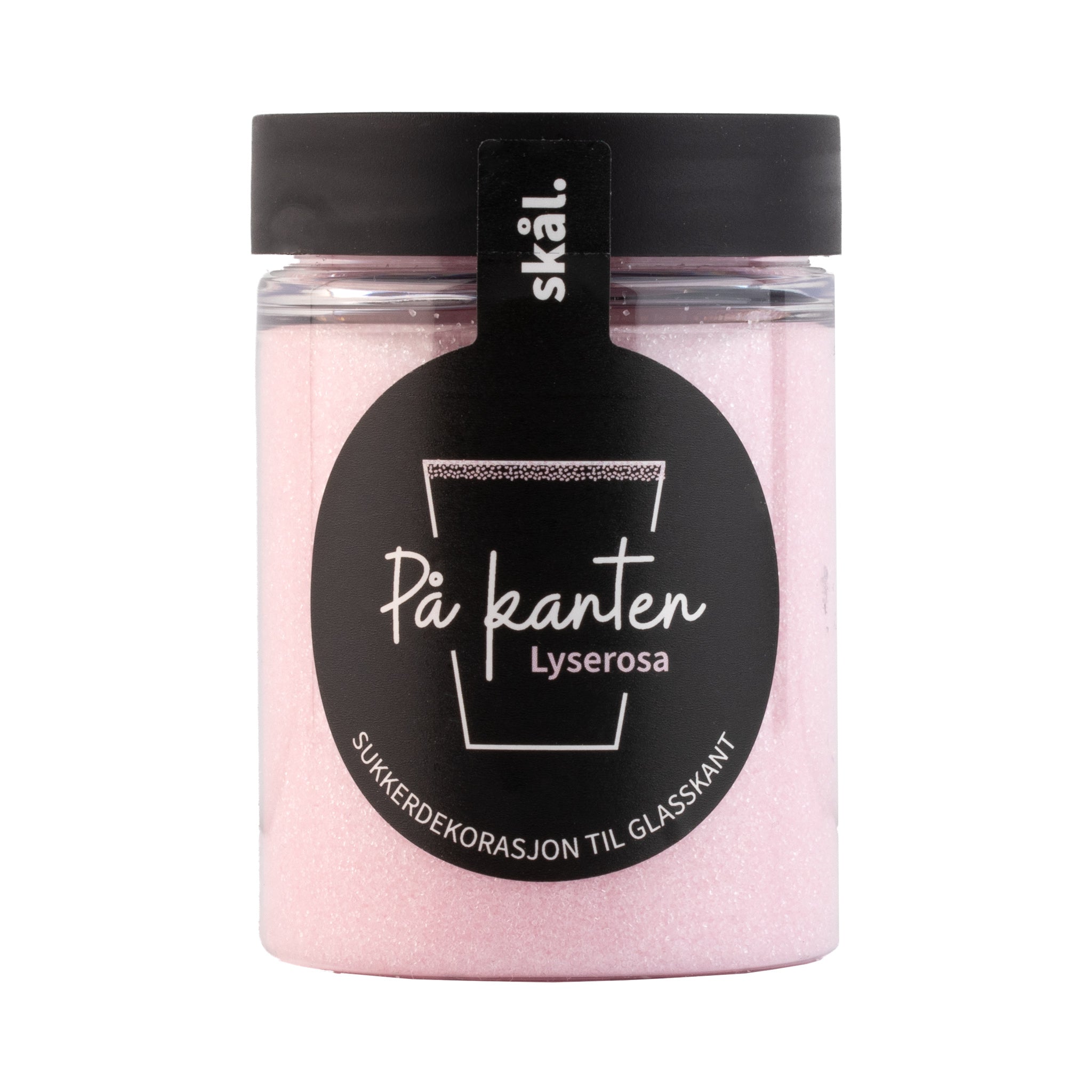 Sukker På Kanten Fint Lyserosa