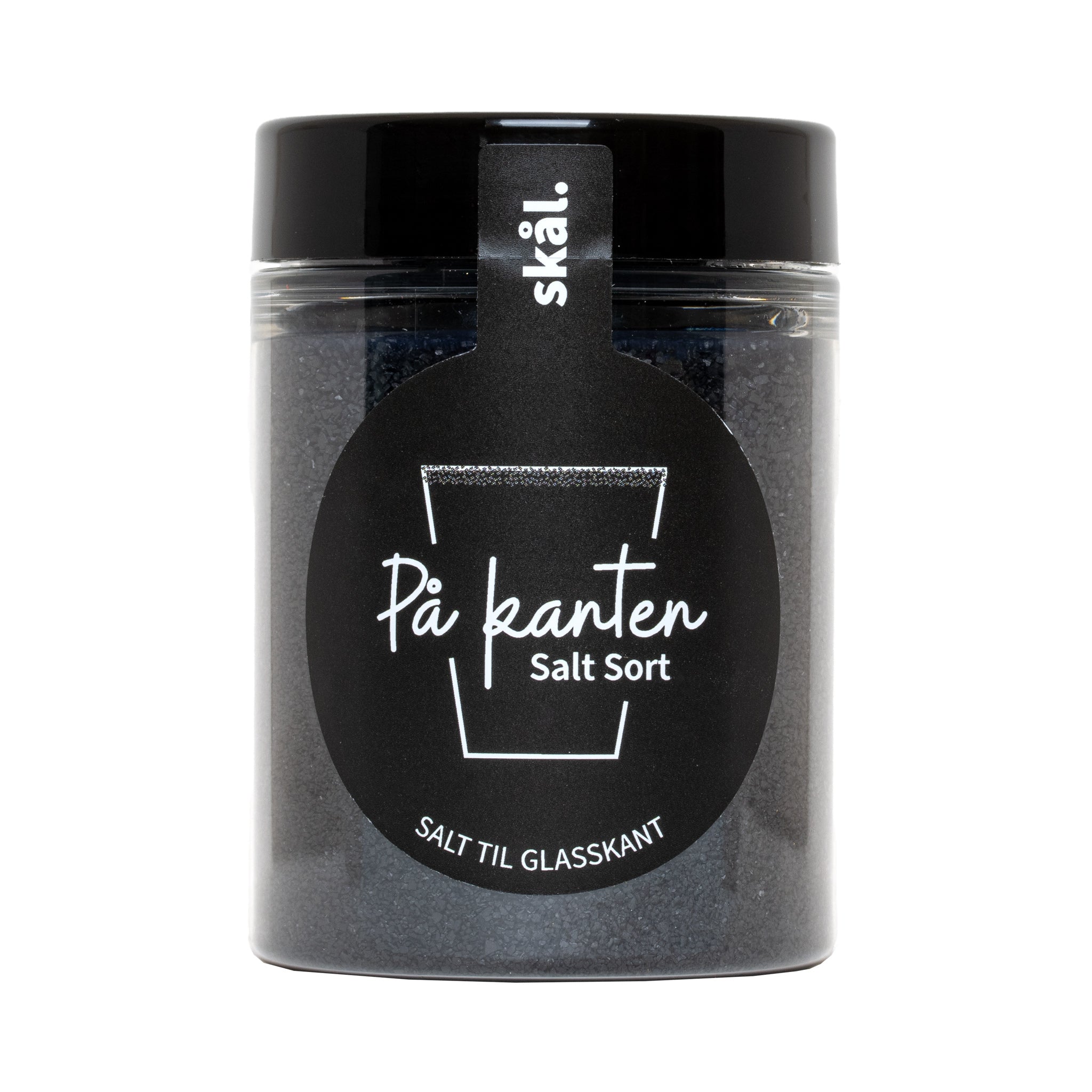 Skål På kanten Salt Sort 125g