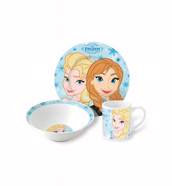 Barnesett i keramikk 3 deler, Frozen