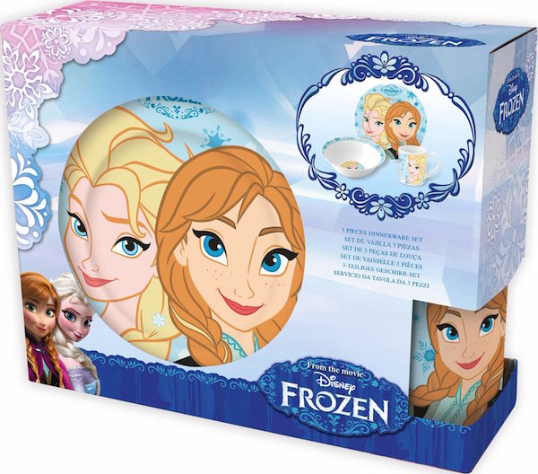 Barnesett i keramikk 3 deler, Frozen 2