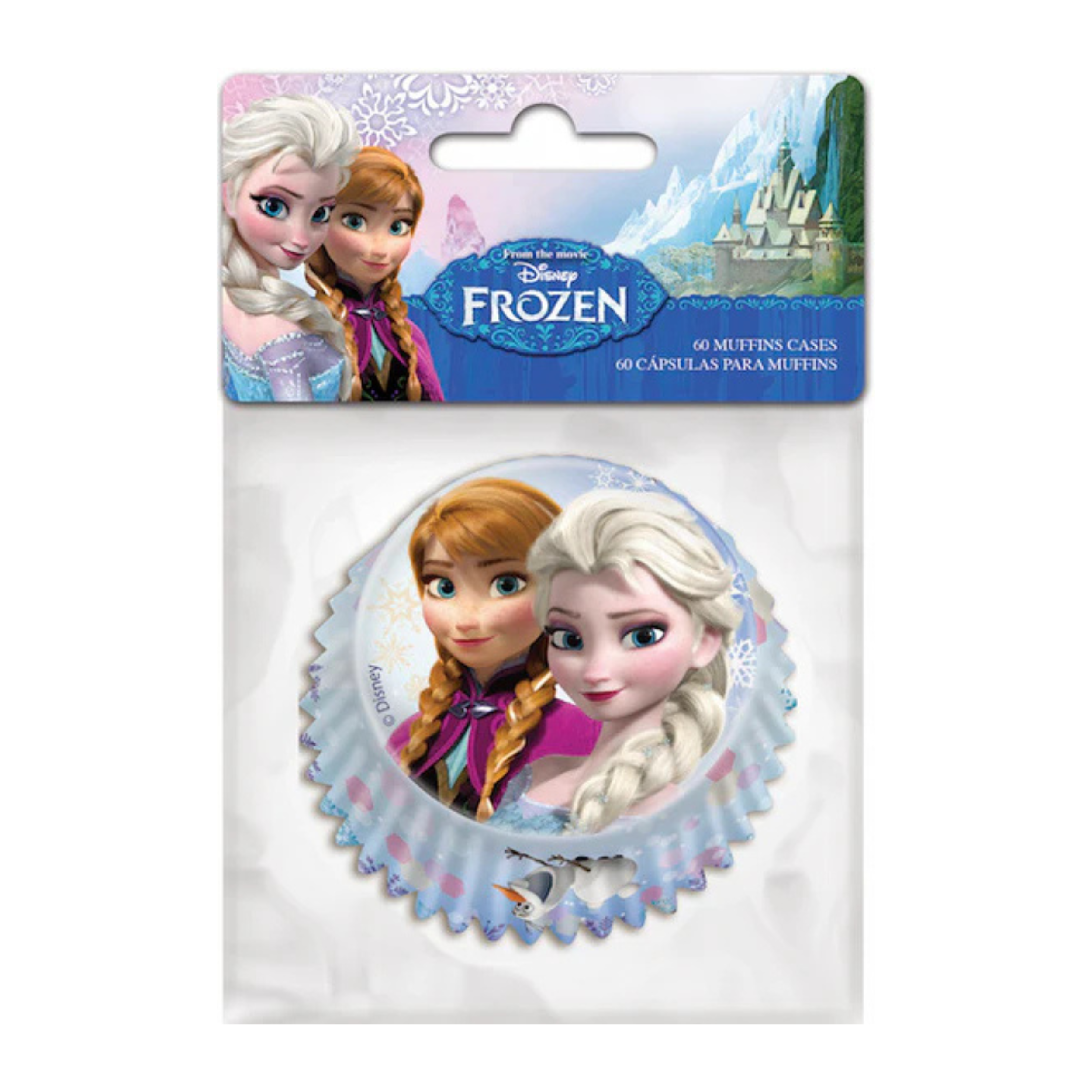 Muffinsform JUMBO Frozen, 60 stk