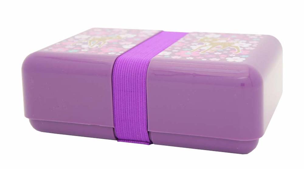 Matboks m.strikk Blomster Lilla PURENorway 2