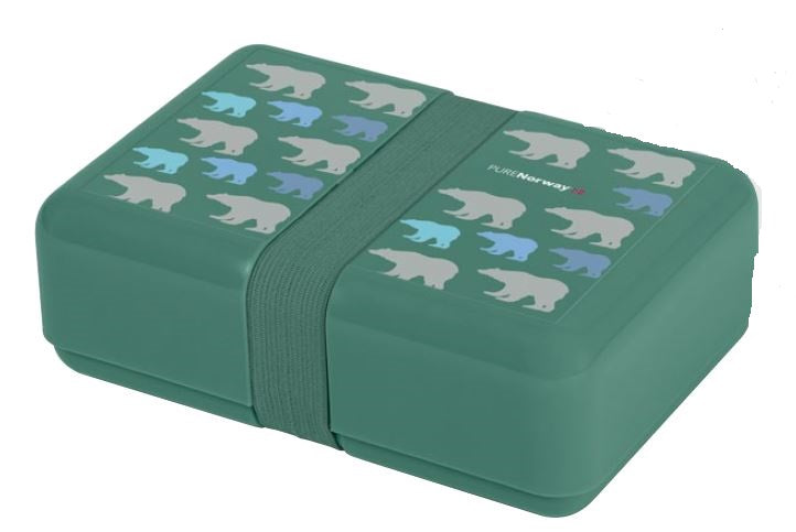 Matboks PURENorway med strikk Isbjørn