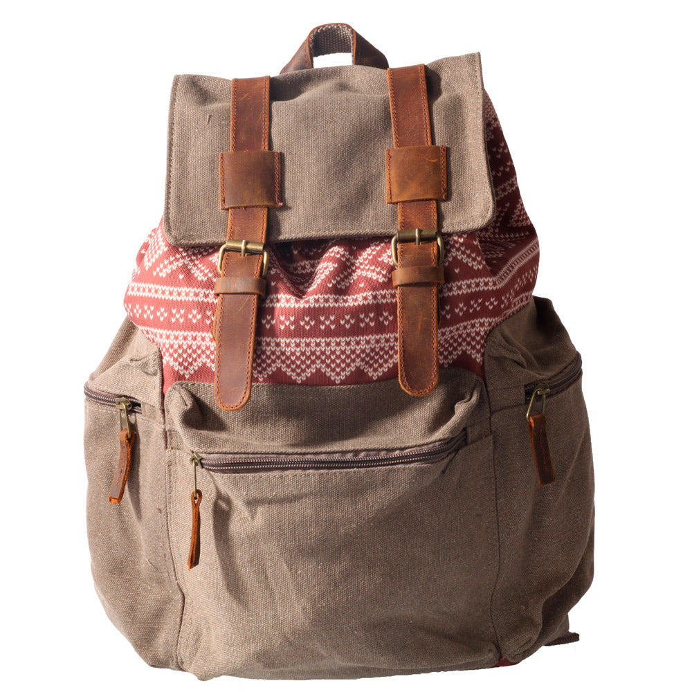 Ryggsekk senior RETRO MARIUS Naturbrun PURENorway