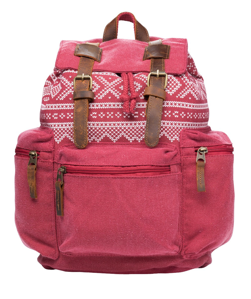 Ryggsekk junior RETRO MARIUS Rød PURENorway