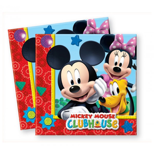 Papirservietter Playful Mickey Mouse 20stk,33x33cm