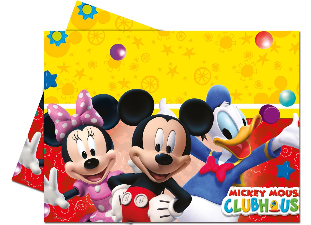 Plastduk Mickey 120x180cm