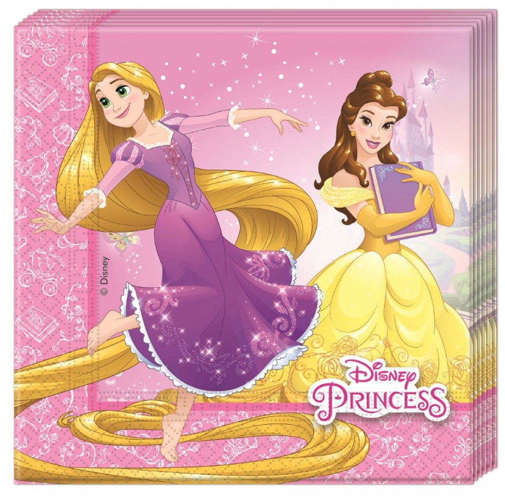 Papirservietter Princess 20 stk, 33x33cm