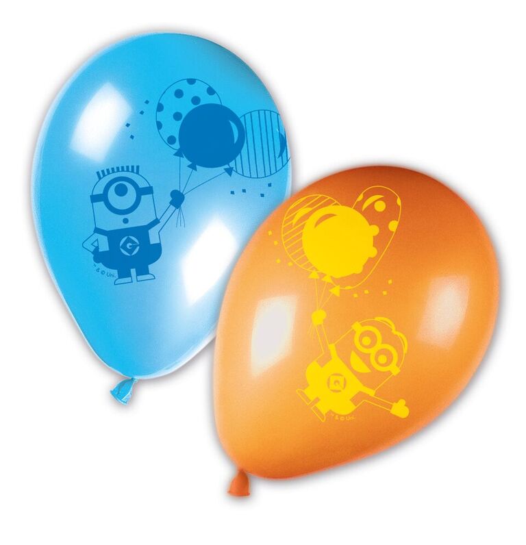 Ballonger Minions Ballons, 8 stk
