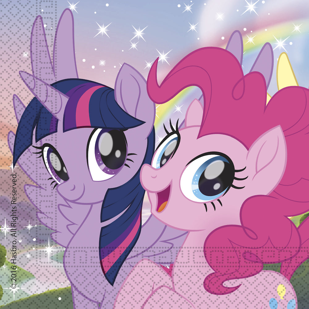 Papirservietter My Little Pony 20 stk, 33x33cm