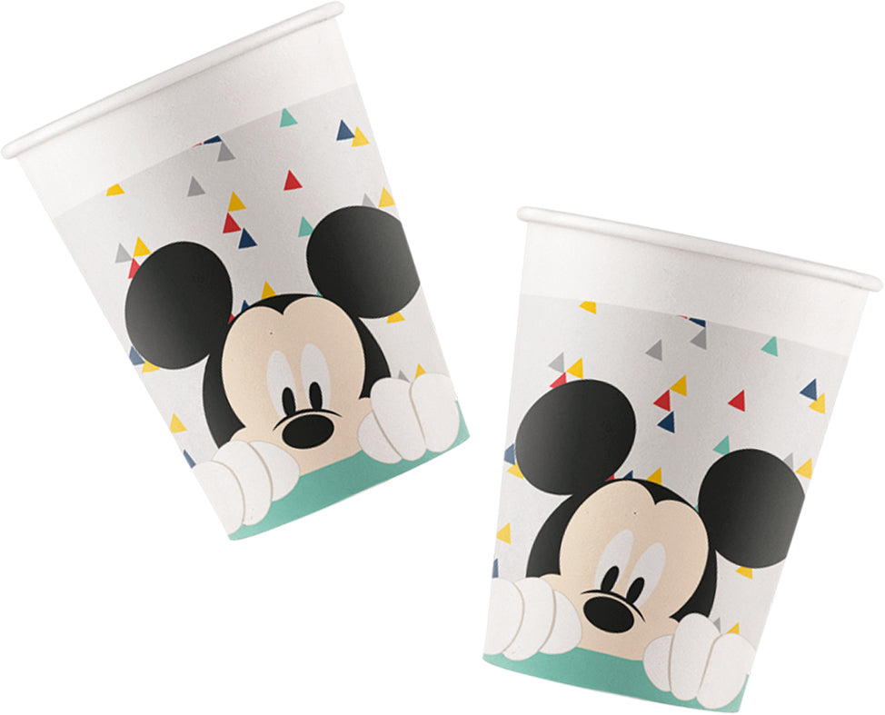 Drikkekrus i Papp, Mickey Mouse AW 8 stk