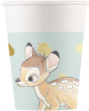 Drikkekrus i Papp, Bambi 8 stk