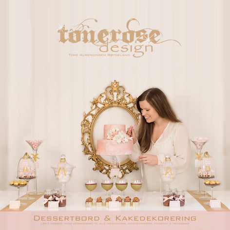 Bok Tonerose Design, Dessertbord & Kakedekorering