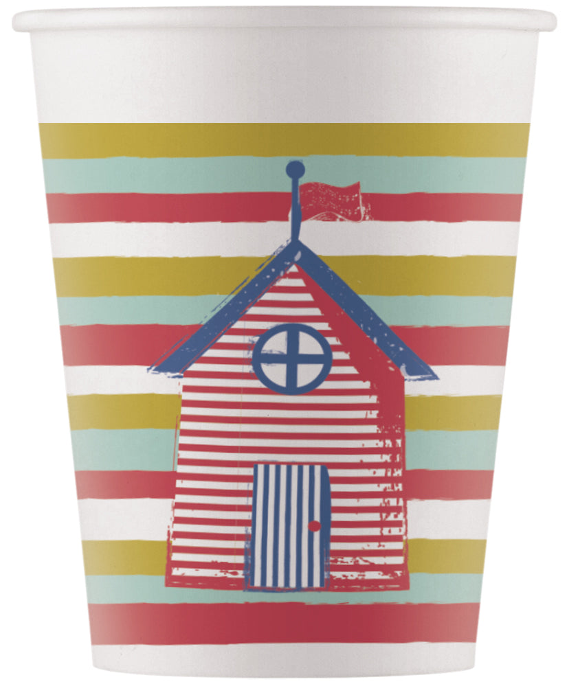 Drikkekrus i Papp, Happy Ice Cream 8 stk