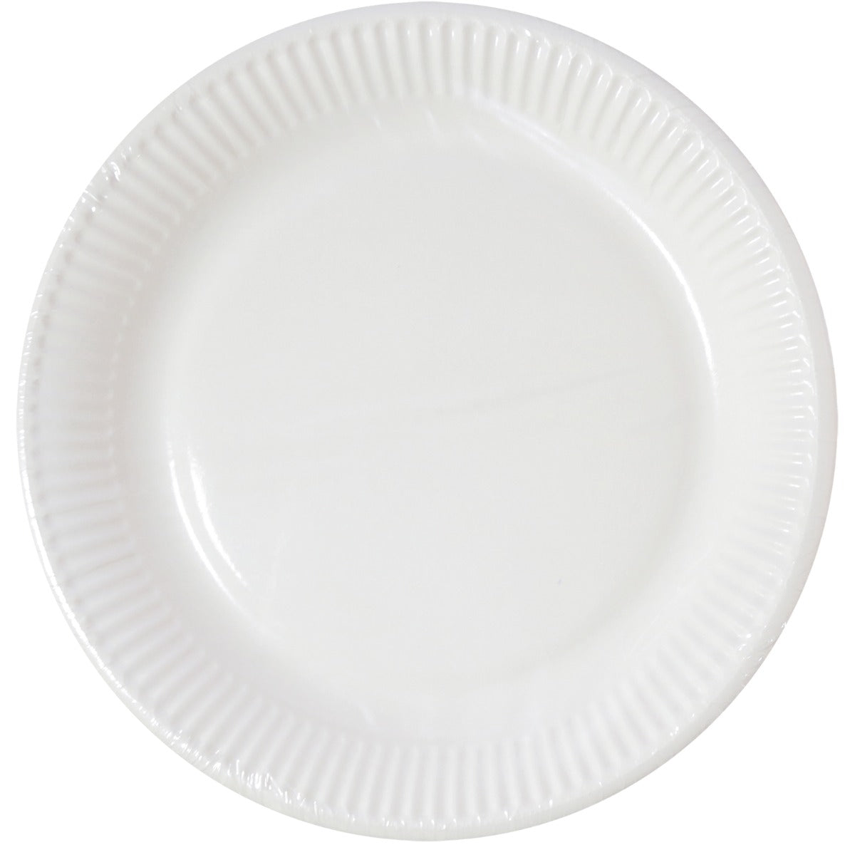 Papptallerken Hvit 23 cm, 10 stk COMPOSTABLE