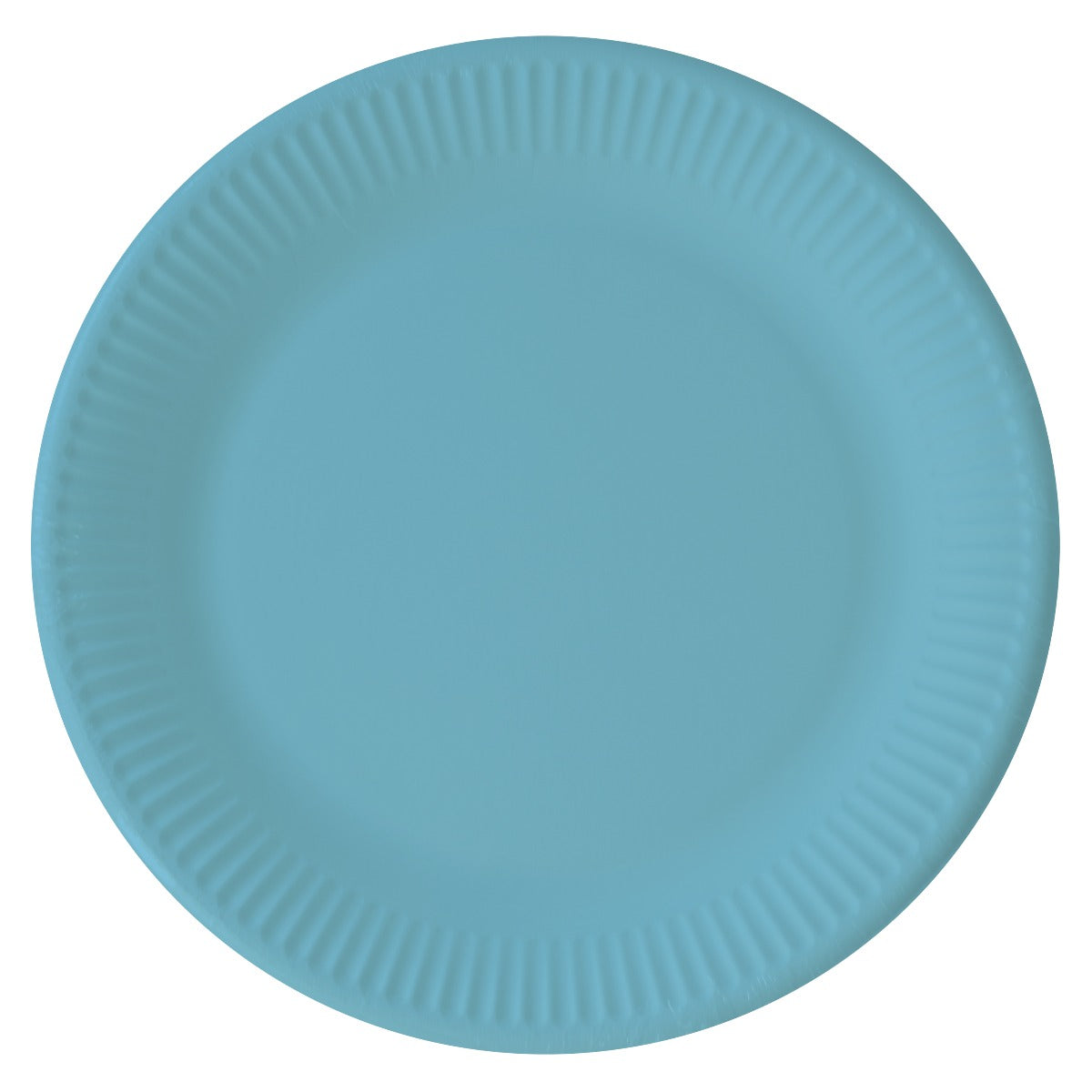 Papptallerken Turkis 23 cm, 8 stk COMPOSTABLE
