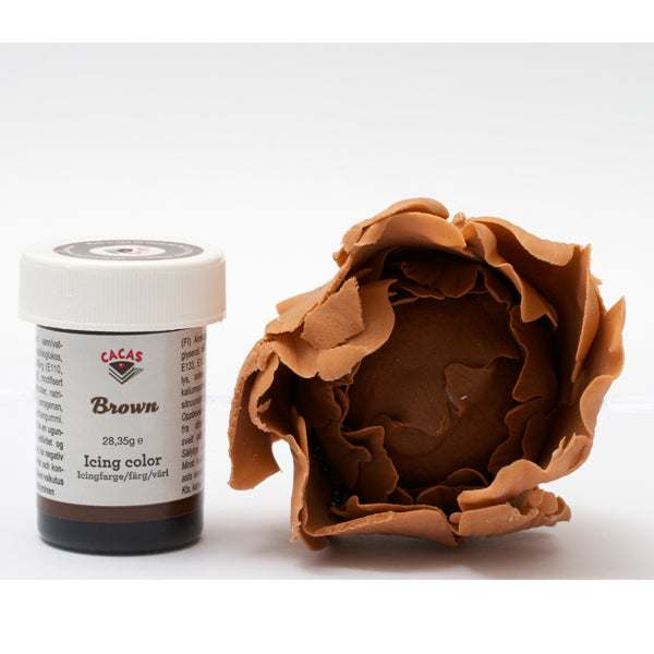Icingfarge Brun Cacas 28,35 g 3
