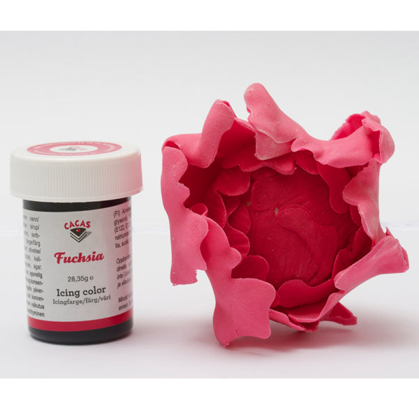 Icingfarge Fuchsia Cacas 28,35 g 3