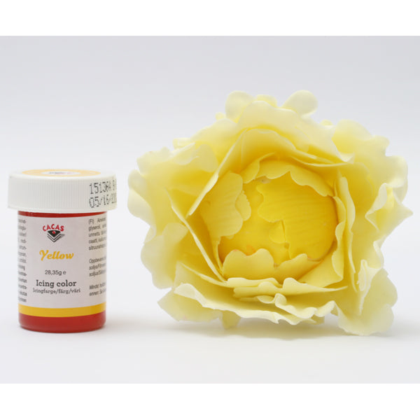 Icingfarge Gul Cacas 28,35 g 3
