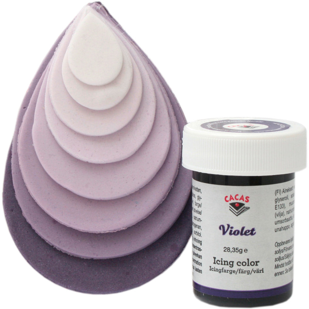 Icingfarge Lilla Cacas 28,35 g 4