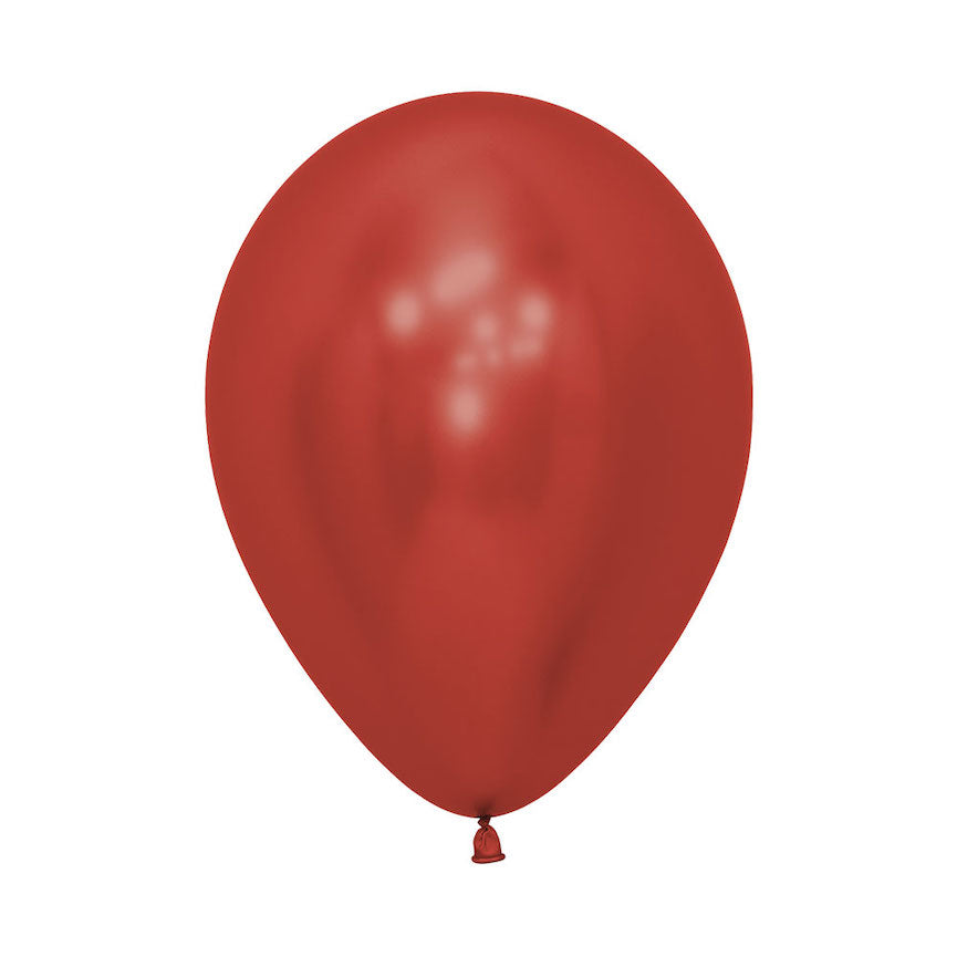 Ballonger Rød Reflex 30cm, 12 PK