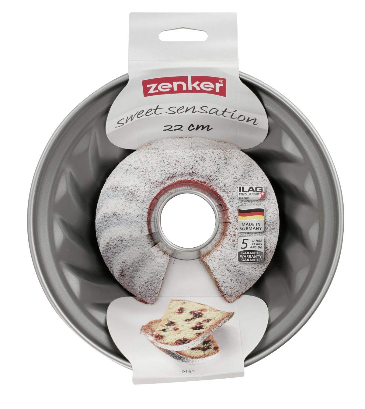 Kakeform Ringform Belagt 22 cm