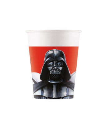 Drikkekrus i Papp, Star Wars 8 stk