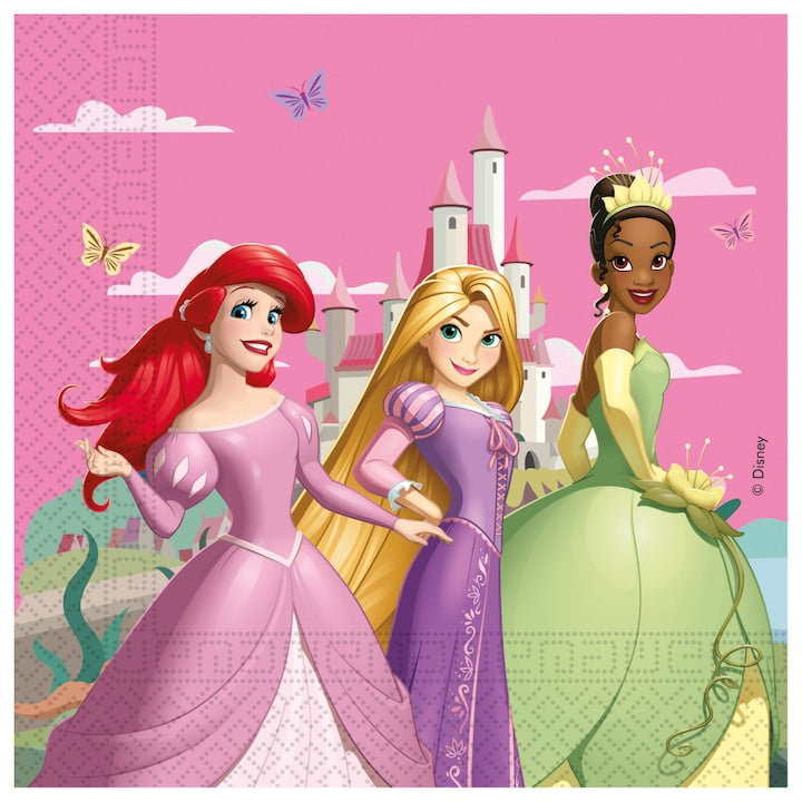 Papirservietter Princess Create Your World 20 stk