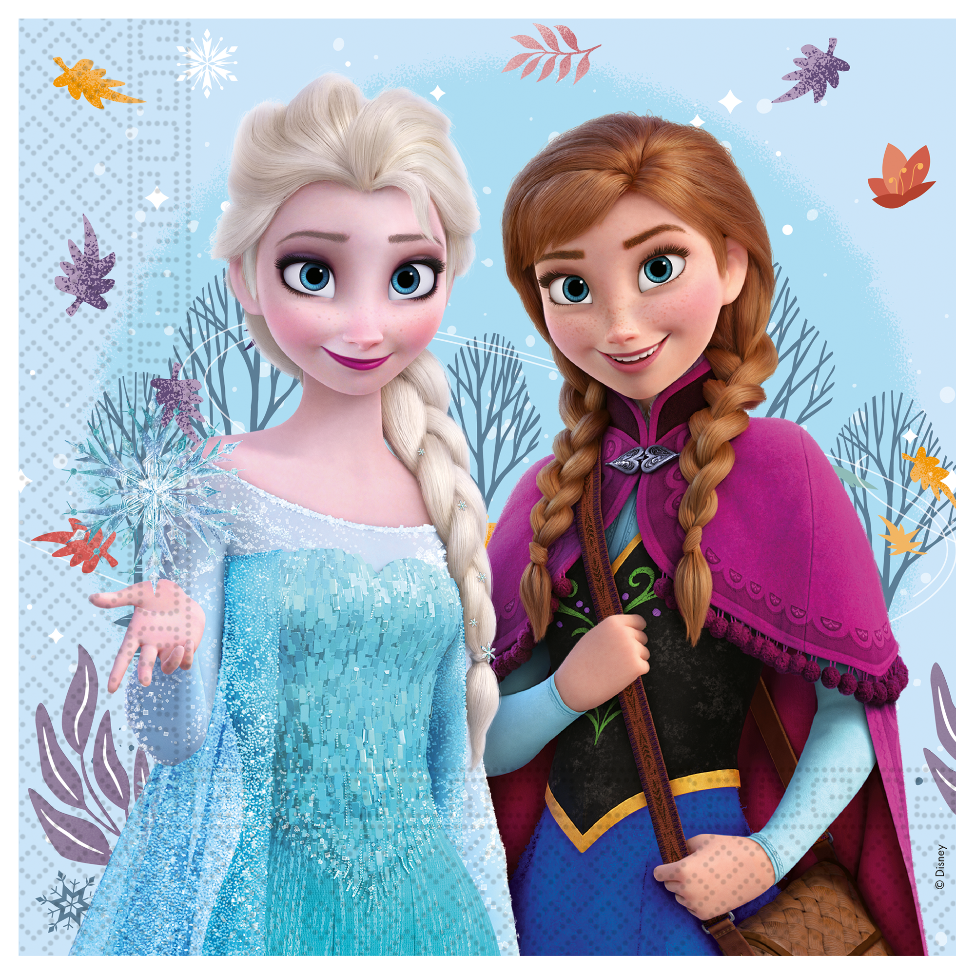 Papirservietter Frozen Idyllic Wonder 20stk