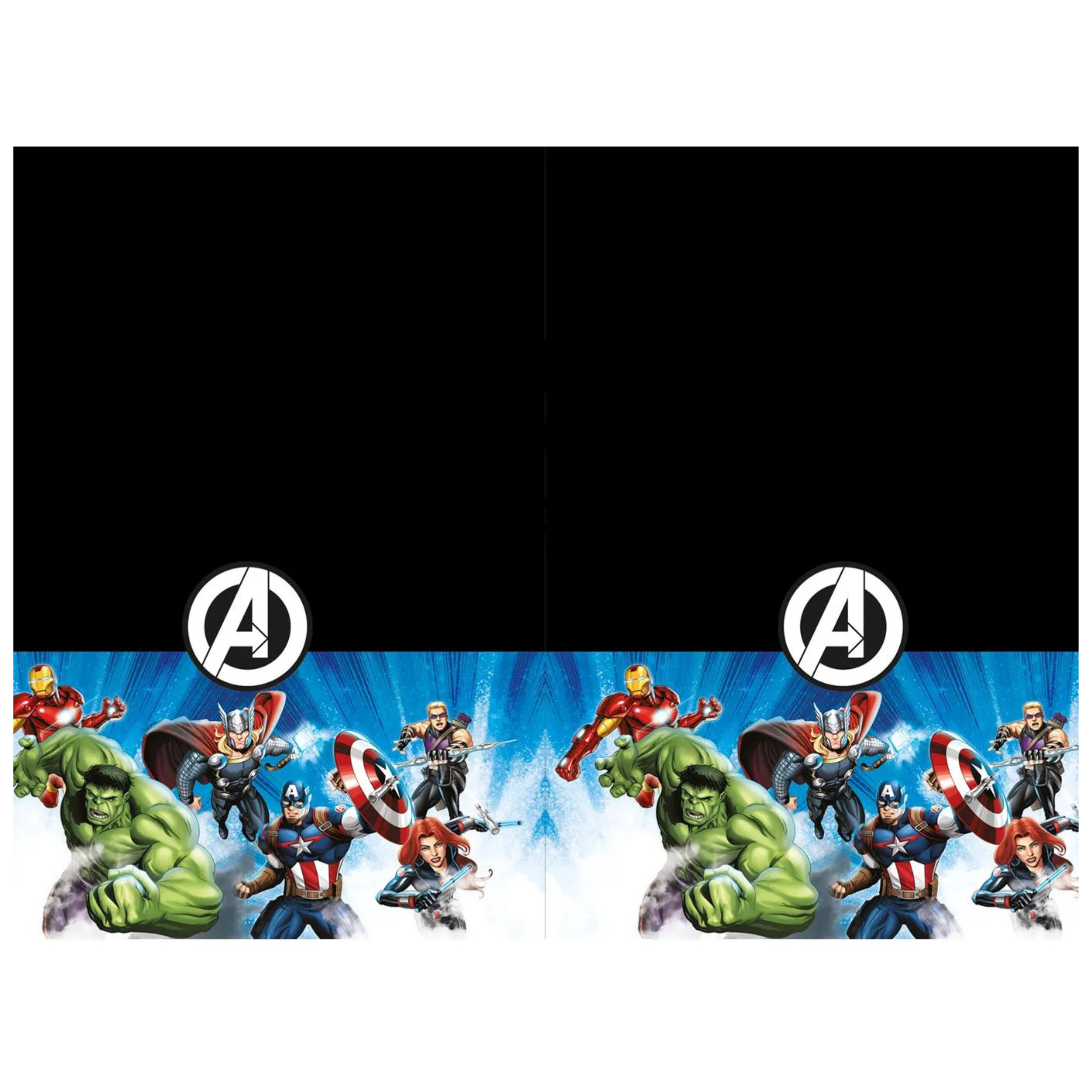 Plastduk Avengers 120x180 cm