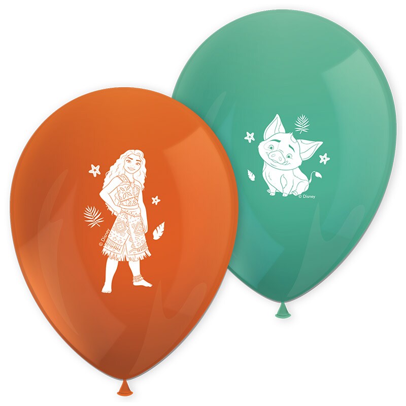 Ballonger Vaiana II 8 stk