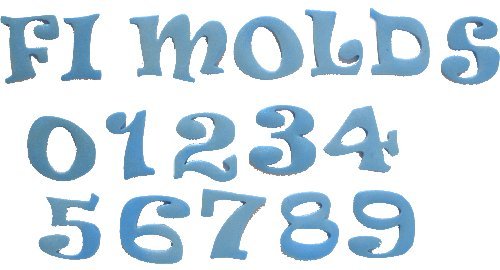 Mønsterform Silikon Bokstaver