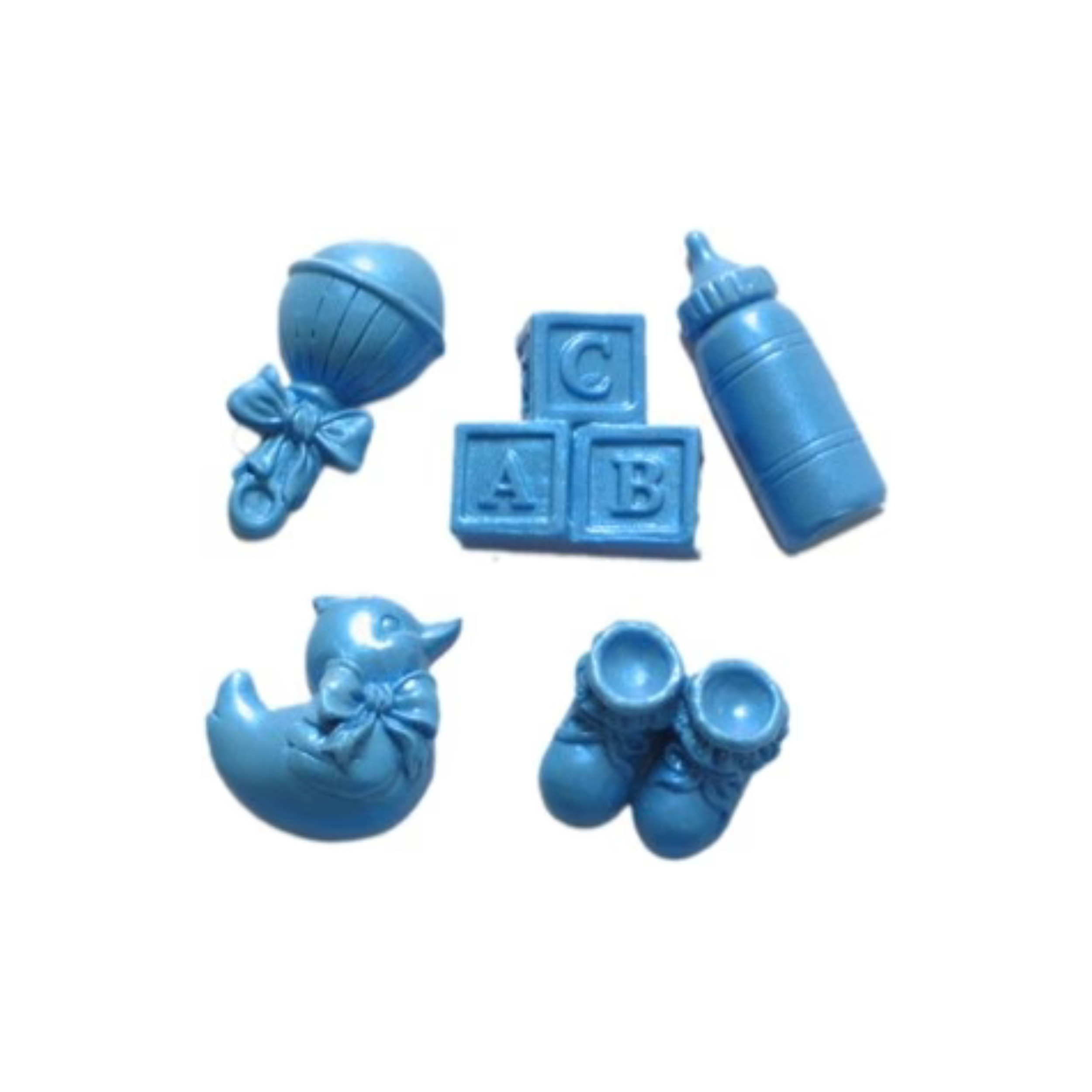 Mønsterform Silikon Baby Ass. 5 Stk