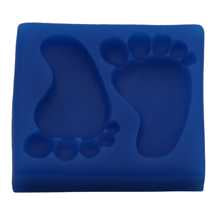 Mønsterform Silikon Babyføtter 2