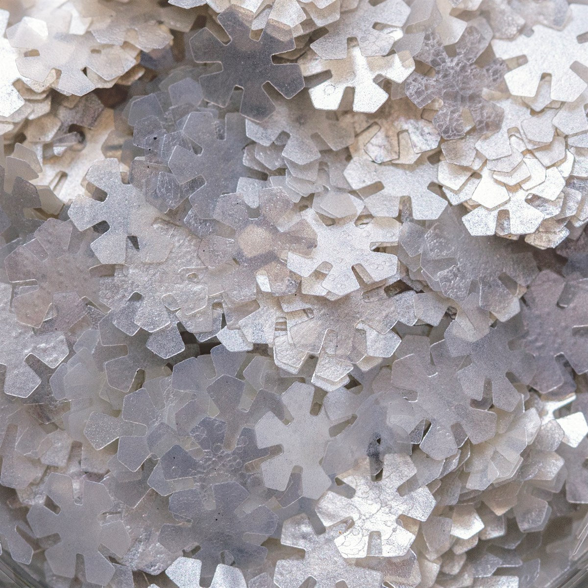 PME Glitterflak Snøkrystall
