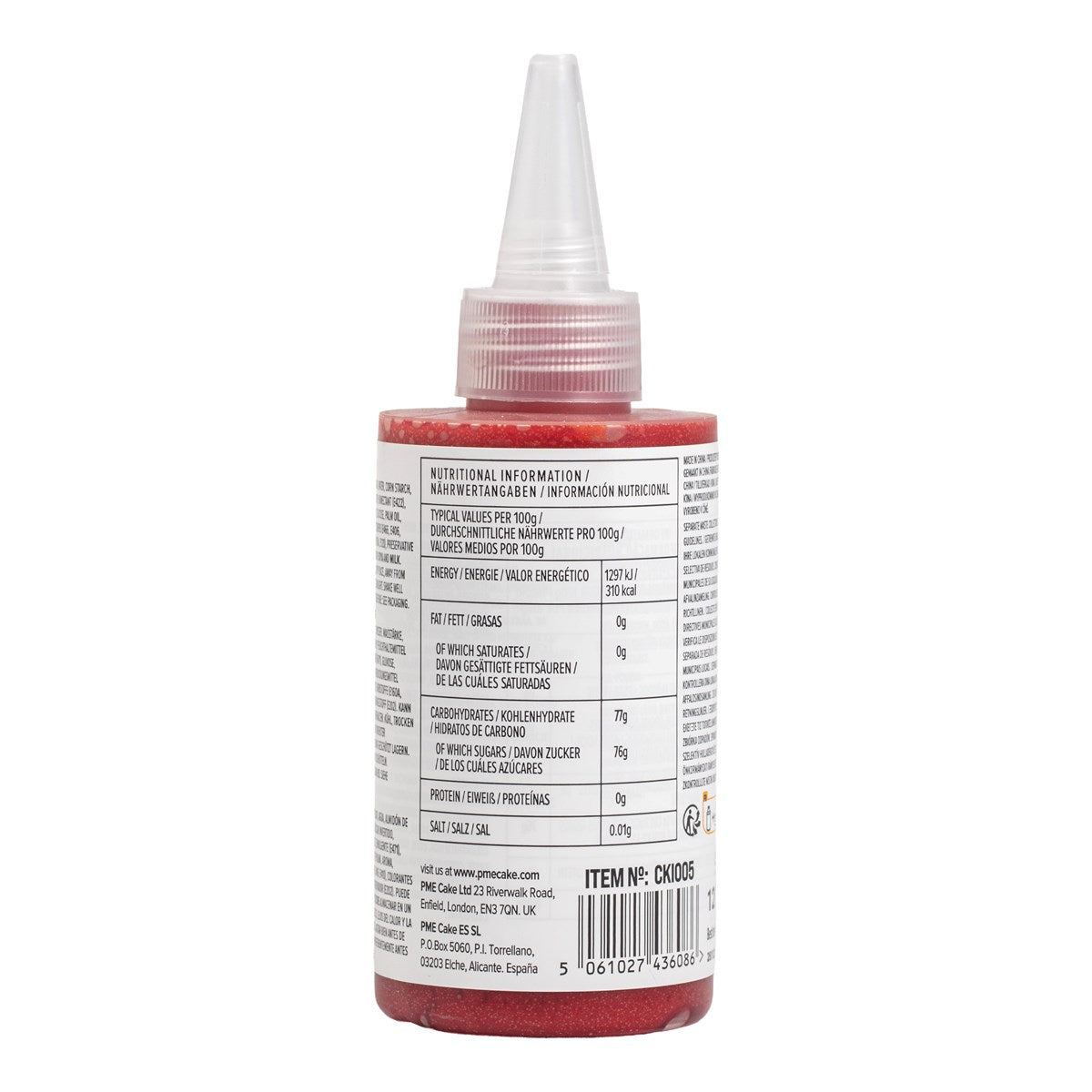 Icingtube Rød 120g