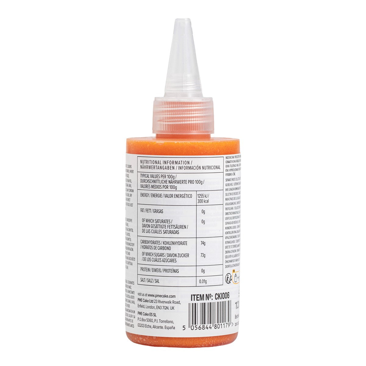 Icingtube Orange 120g